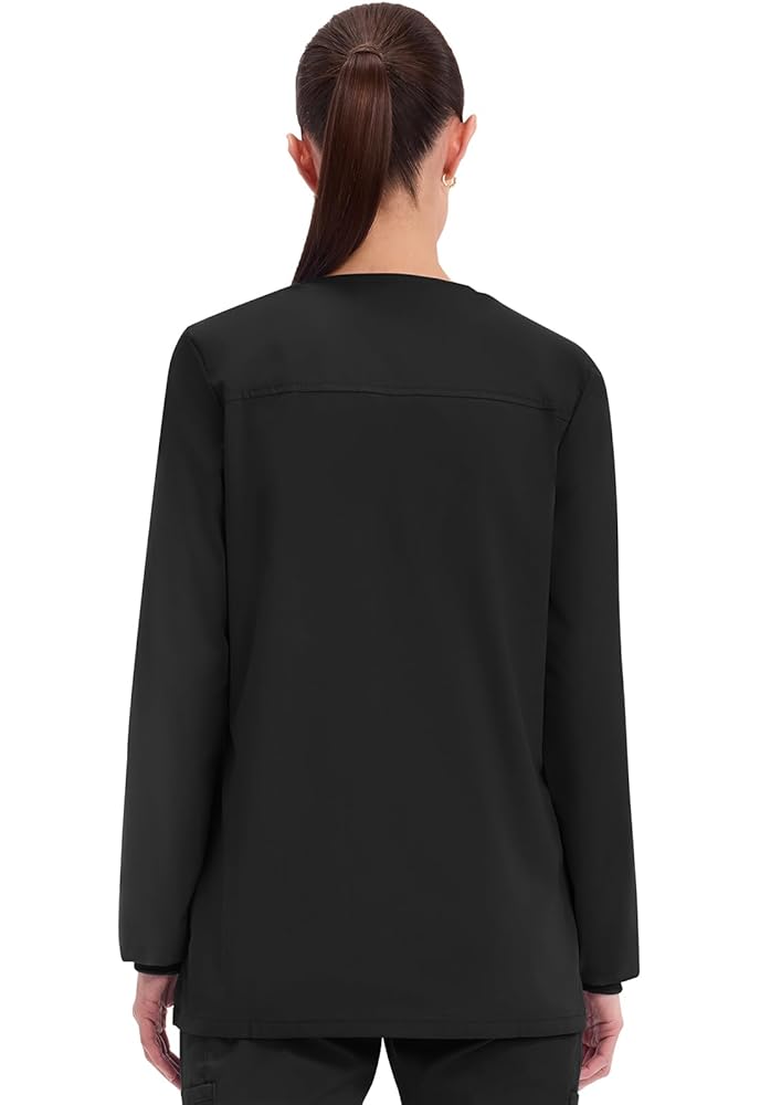 C0okie　Sサイズ Skechers Women's 3-Pocket Zip Front Scrub Jacket | Uniform